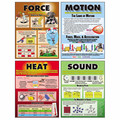 Mcdonald Force, Motion, Sound & Heat Teaching Posters Set P207